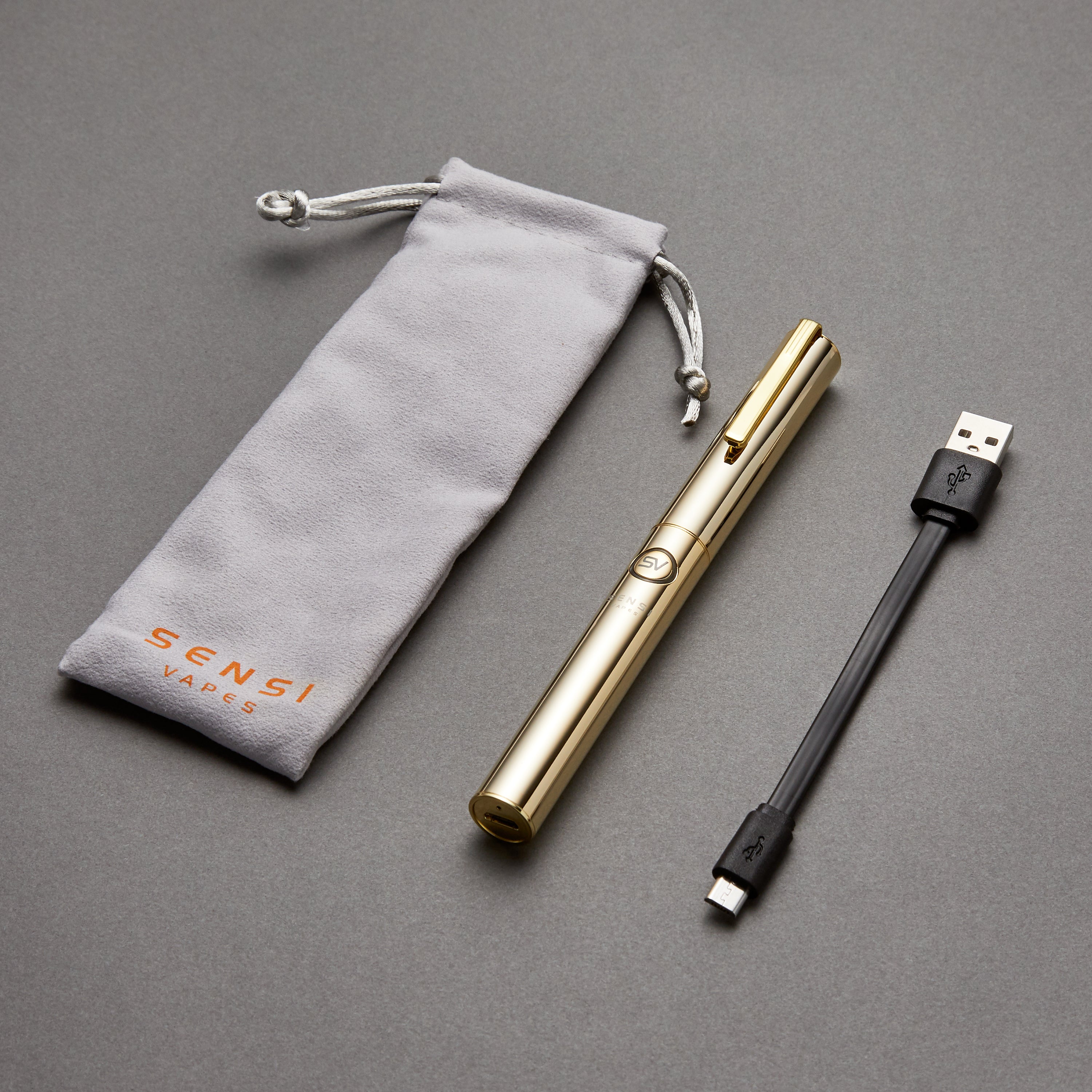 elfbar nachfüll pod läuft aus Gold Luxury Vape Pen 2.0 – SENSI LUXURY