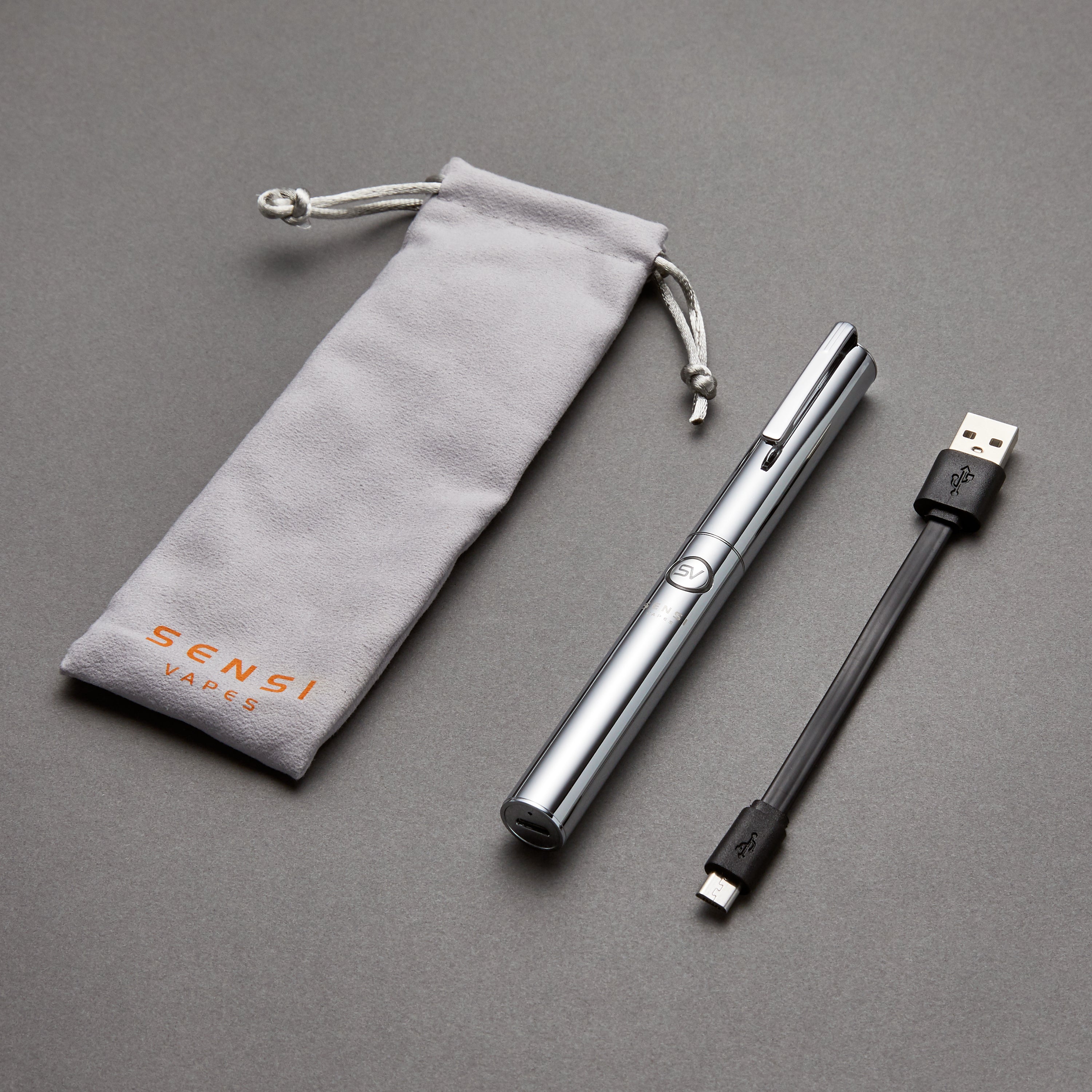 silver vapes Silver Luxury Vape Pen 2.0 – SENSI LUXURY